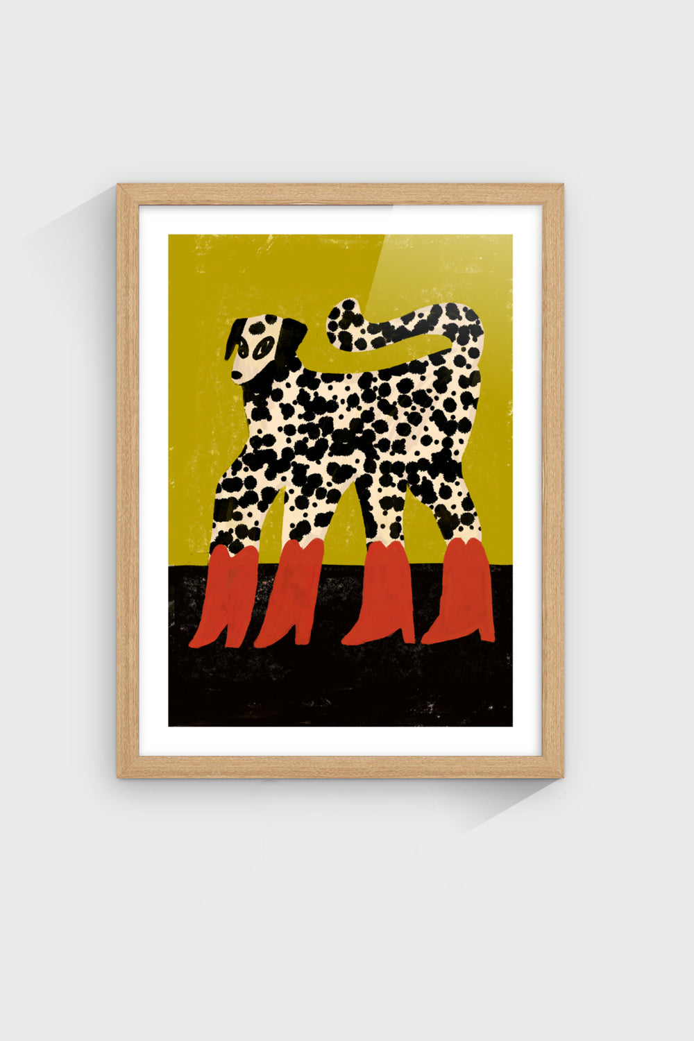 Dalmata con botas